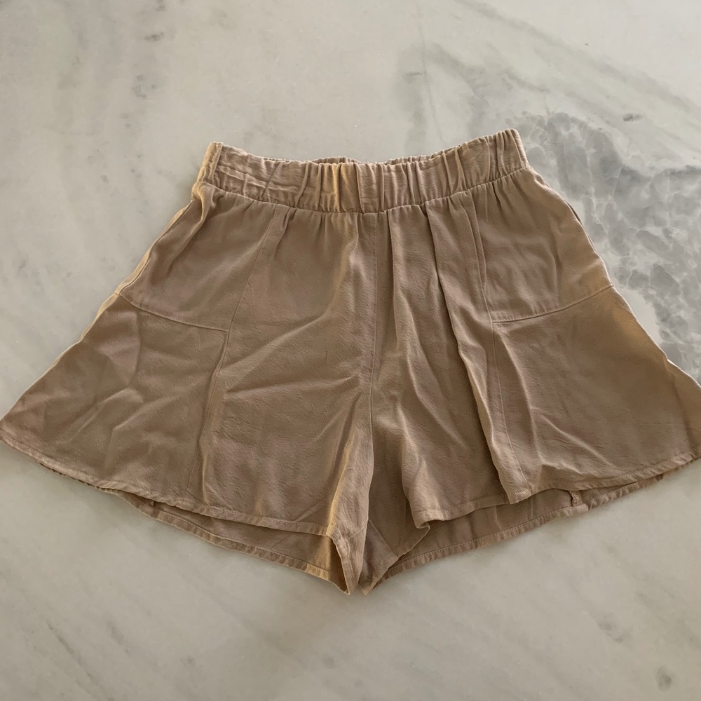 Maven West Ruffle Side Shorts